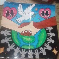 poster na nagpapakita ng kapayapaan|POSTER MAKING.